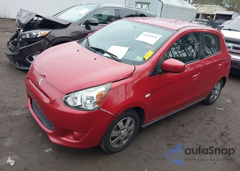 2015 Mitsubishi Mirage Rf z USA, uszkodzony, nr VIN ML32A4HJ6FH059285